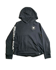Under Armour Sweatshirt Youth Medium Black Project Rock Loose Hoodie Boys