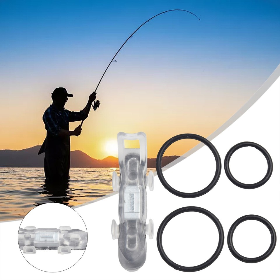 Convenient Fishing Hook Holder Bait Hanger for Rod with Non