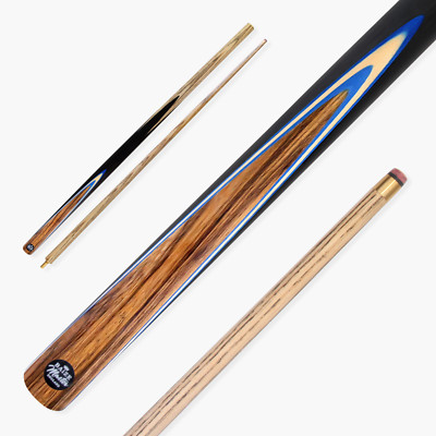 Baize Master Challenger 57 Zoll 2 Stück Snooker Pool Queue 9,3 mm Pro Lederspitze