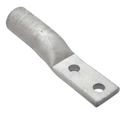 (1) Burndy YA39A5 Hylug 2-Hole Compression Lug Aluminum Yellow 937