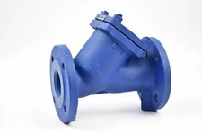 Ari fittings dirt catcher - inclined seat with flanges JL1040 (100157e) DN50