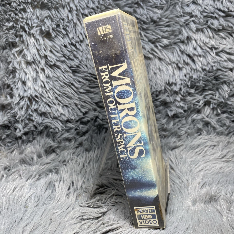 Morons from Outer Space VHS Tape Thorn EMI HBO Video Mel Smith Griff Rhys Jones Foto 3 de 4