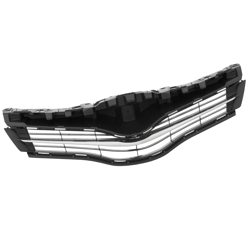 Front Bumper Upper Grille Grill Textured for 2012-2014 Toyota Yaris Hatchback  - Imagem 3 de 4