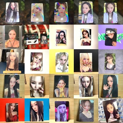 aespa My World spicy album pob lucky draw fansign videocall vce photocard kpop