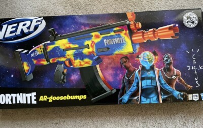 Travis Scott x Fortnite x Cactus Jack - Goosebumps Nerf Gun Blaster. In Hand! | eBay