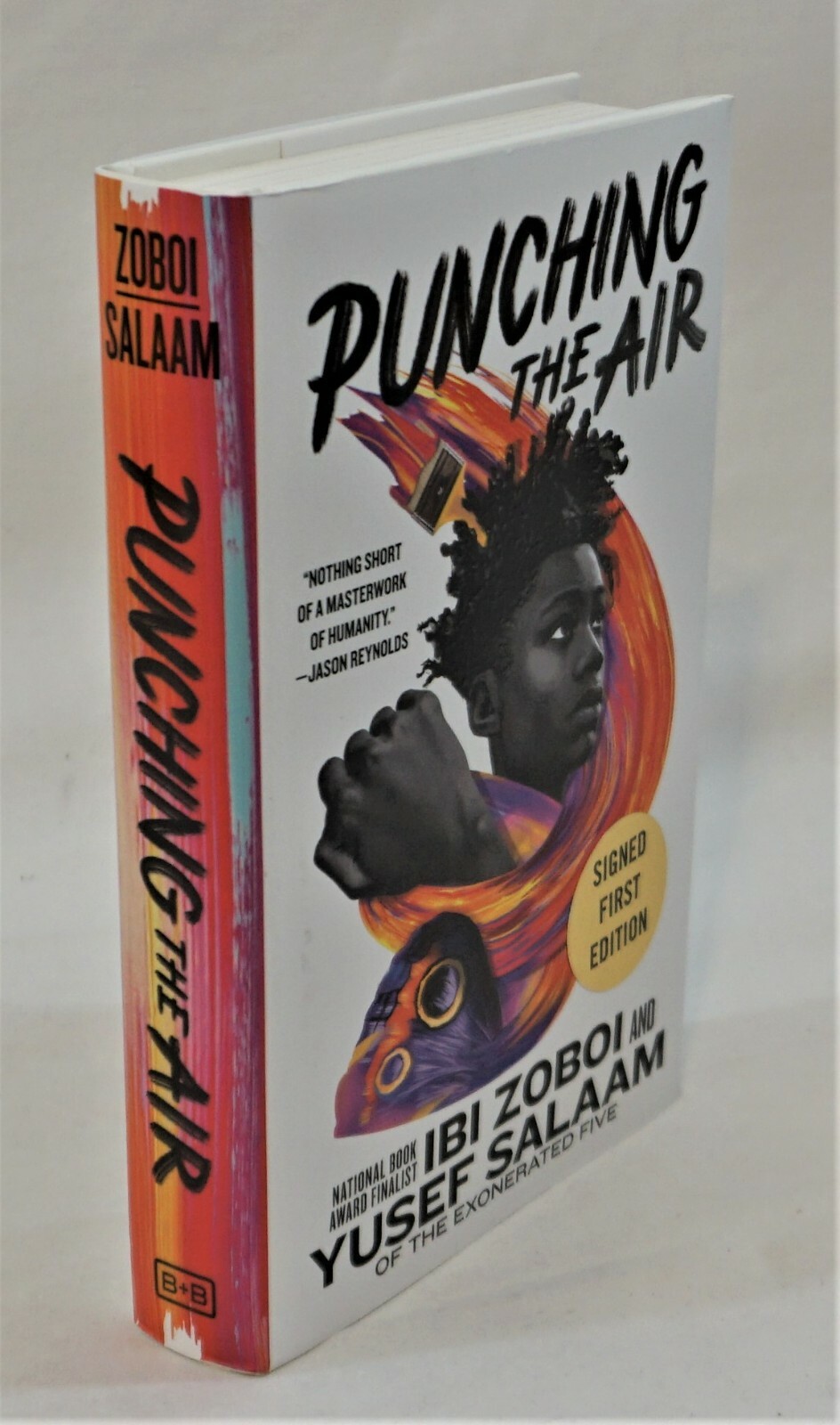 PUNCHING THE AIR by Ibi Zoboi And Yusef Salaam BRAND NEW SIGNED First