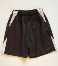 CHAMPRO SPORTS Youth Girls Boys Soccer Shorts Black/White Size Medium Youth