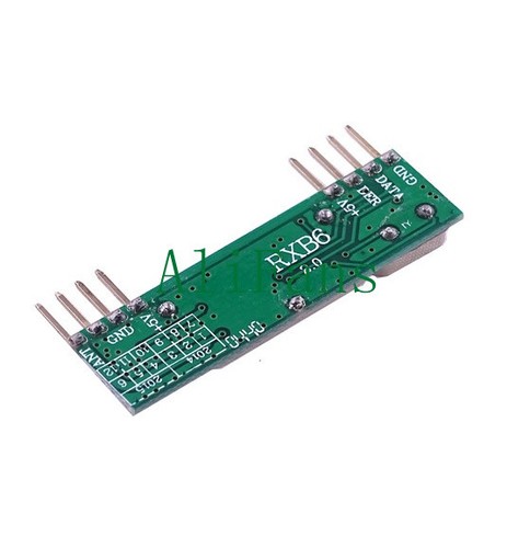 2pcs RXB6 433Mhz Superheterodyne Wireless Receiver Module for Arduino/ARM/AVR - Bild 3 von 4