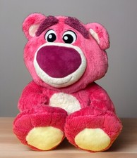 Disney Toy Story Big Pink Lotso Bear Strawberry Plush Soft Teddy 14" Exclusive