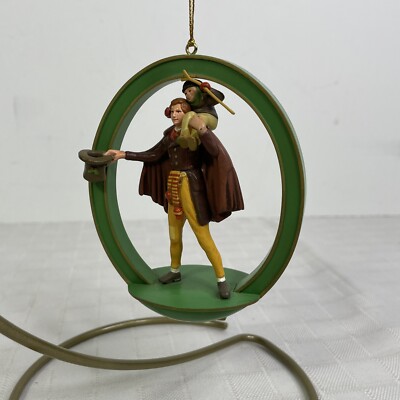 Norman Rockwell Tiny Tim Holiday Christmas Ornament Collection 1987 4'' Vintage