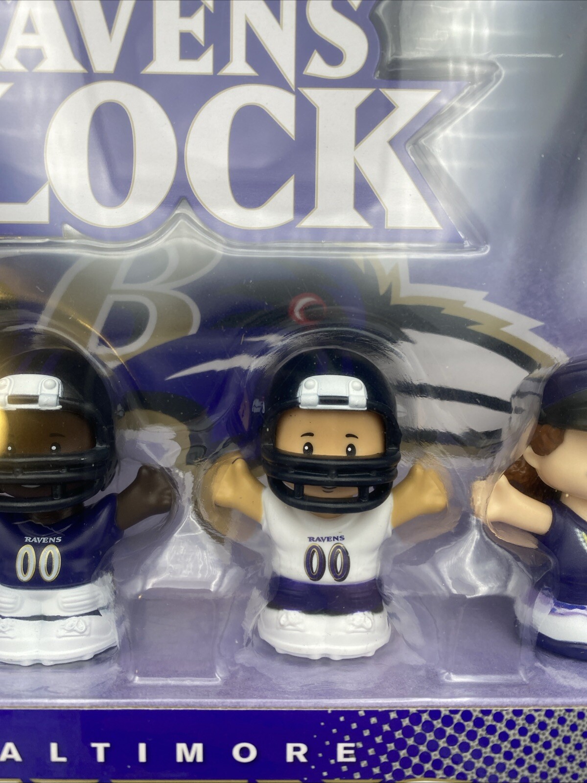 Fisher-Price Little People Baltimore Ravens Four-Piece NFL Collector Set
