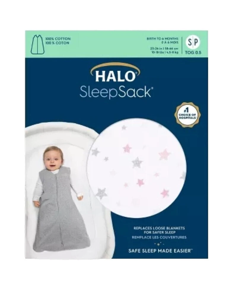 Halo Multicolorido 0-6 Meses Baby Sacos de Dormir