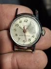 Timex Ladies Silver Tone Mechanical Handwind Vintage 1970s Watch Retro Classic