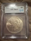 1923 peace dollar ms62