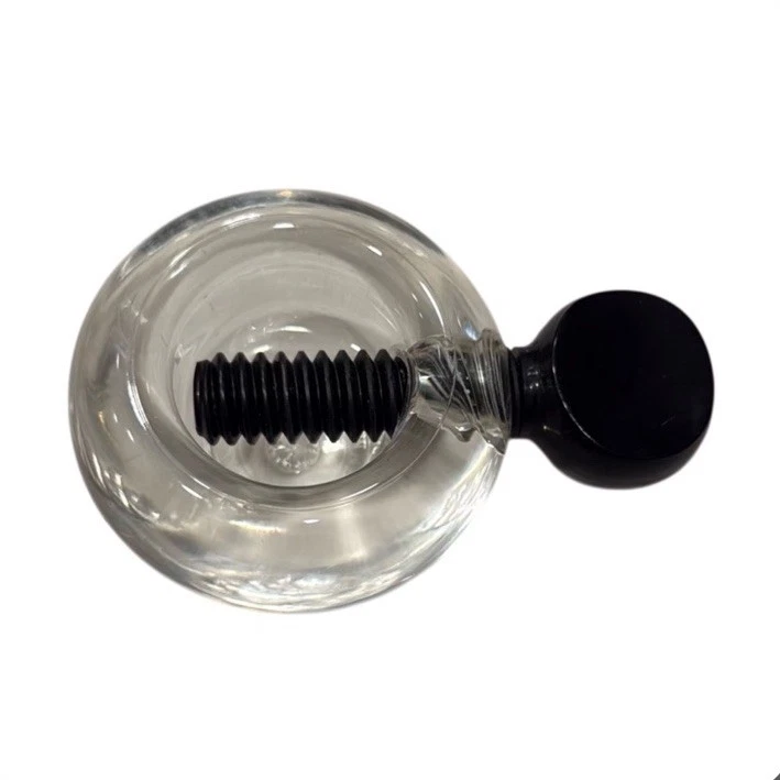 Dana Plast Clear Acrylic and Black Nutcracker, Made in Denmark, Stig Jørgensen - Image 2 of 4