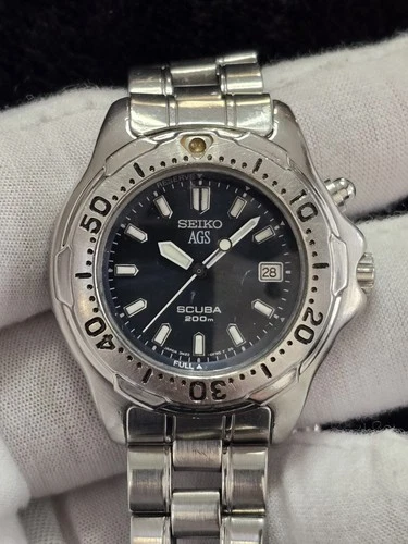Vintage 1997 SEIKO AGS 35mm Air Diver *Needs Repair*