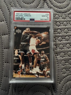 PSA10 rare Air マイケル ジョーダン / Jordan NBA 1994 Upper Deck Mj Rare Air #18 Michael Jordan Rare Air PSA 10 | eBay