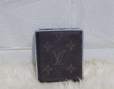 VTG Louis Vuitton Cigarette Case Leather Momogram.