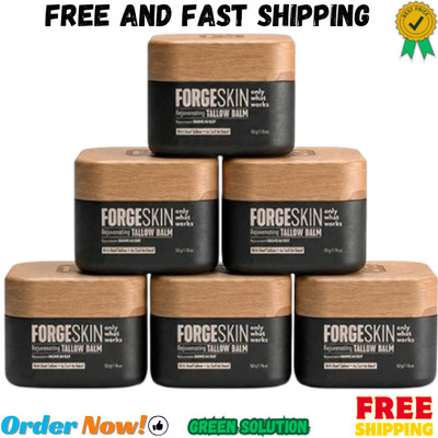 FORGE SKIN  Wrinkle Defense Beef Tallow Balm for Men [TALLOW-BASED] Moisturiz