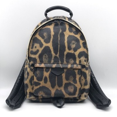 Louis Vuitton Palm Springs PM Rucksack Backpack Canvas Leder Leopard M52020