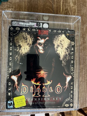 Diablo II 2 Lord Of Destruction LoD Graded VGA Sealed New Not WATA