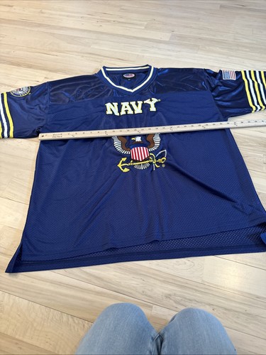 JWM Wholesale Official U.S. Navy Jersey Logo Navy Blue America Sports - 3XL - Bild 6 von 9