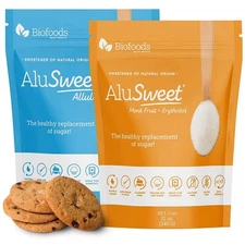 Alusweet 2-Pack Kit Includes (1) Allulose Zero Calorie Sweetener & (1) Allulo...