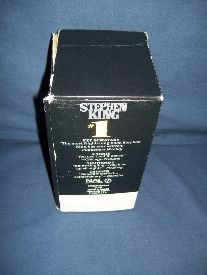 Stephen King #1 Signet 4 Paperback Gift Set Foto 3 de 4
