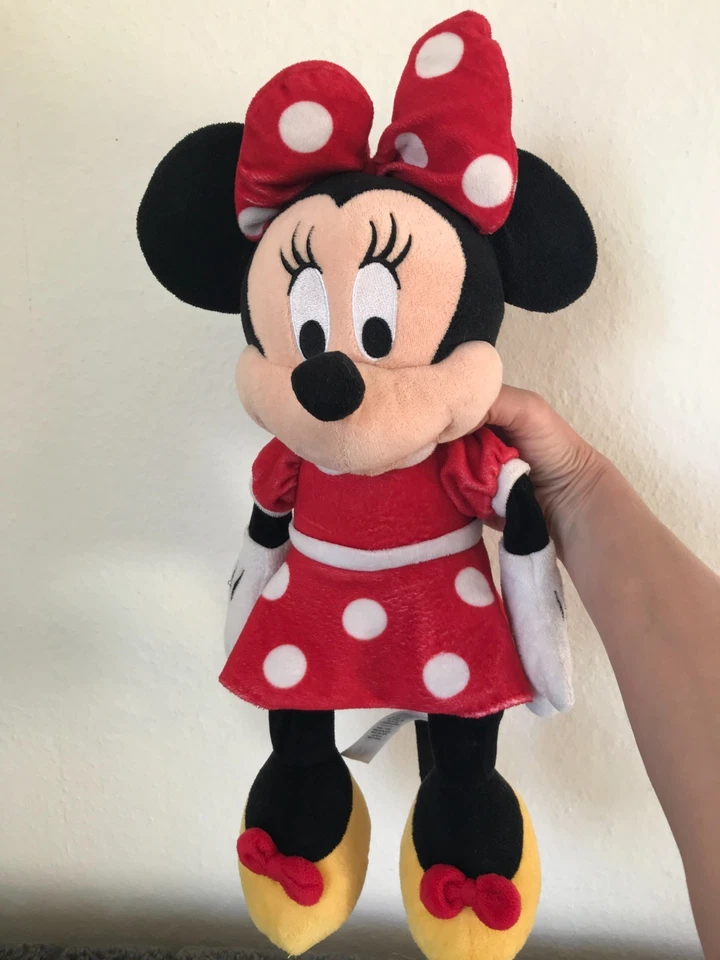 DISNEY 2020 MINNIE MOUSE PLÜSCHTIER mit ROTEM KLEID 40-45 cm KEIN CHINA *USA* - Bild 2 von 4