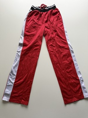 Vintage Y2K Rue21 Red  Love  Flared Sweatpants Women s L Red White Black
