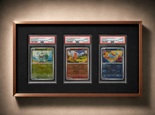 3 Grid Aluminium Trading Card Metal Display Frame Case | PSA, BGS & One Touch |