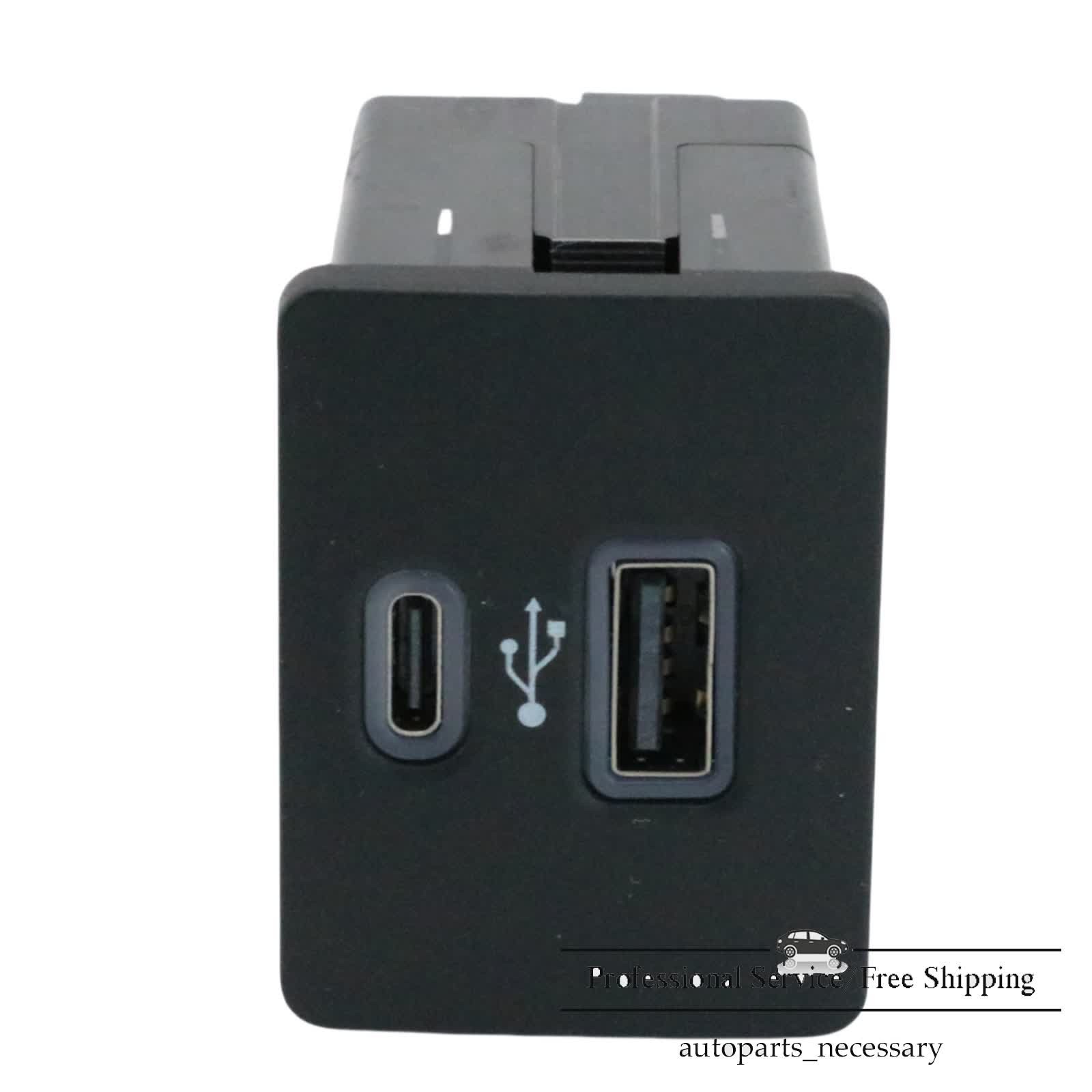 USB Media Hub Type A & C Charge Port Sync 3.4 Upgrade Fits Ford Bronco 2021-2025