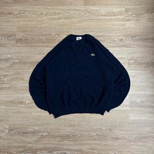 Vintage Lacoste Pullover Sweater in Blau Größe M §612