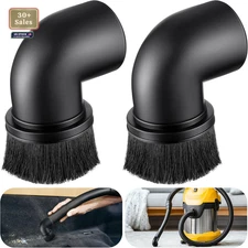 2 Pack 2 1/2'' Wet Dry Vacuum Dust Brush Attachment Compatible with Shop-Vac WS2