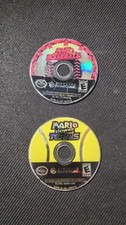 Nintendo Gamecube Mario Superstar Baseball Mario Power Tennis Disc Only TESTED