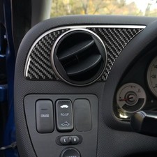 Real Carbon Fiber Driver Side Air Vent Outlet Cover Trim For Acura Rsx 2002-2006