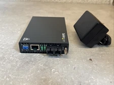 StarTech 10/100 Mbps Ethernet to Multi Mode SC Fiber Media Converter 2km