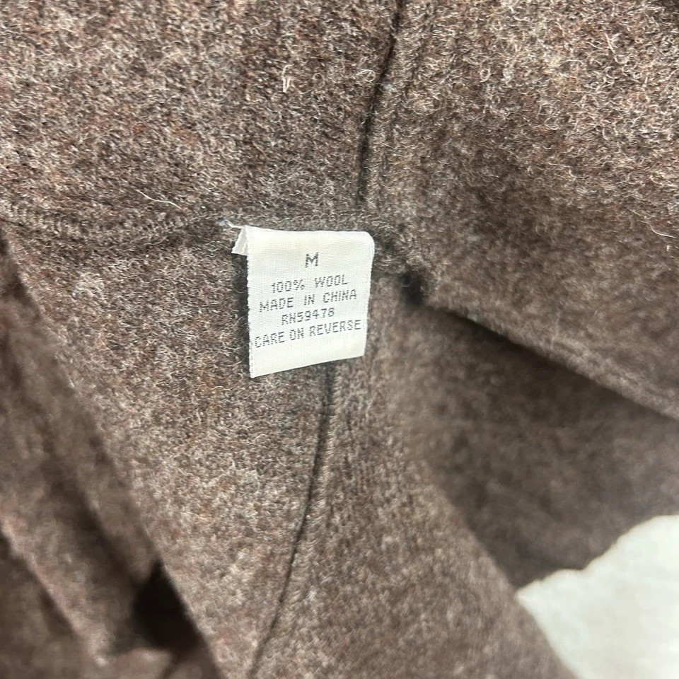 Marisa Christina Cardigan Womens M Brown 100% Wool Sweater Duster - Image 3 of 4