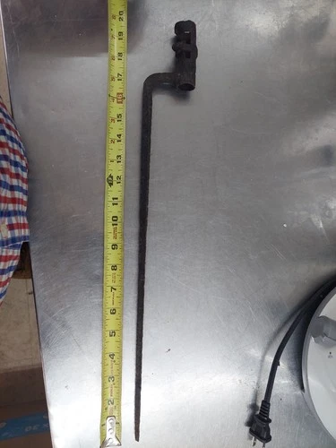 Dug artifact Northern neck va Civil War revolutionary war ? Bayonet 19.5