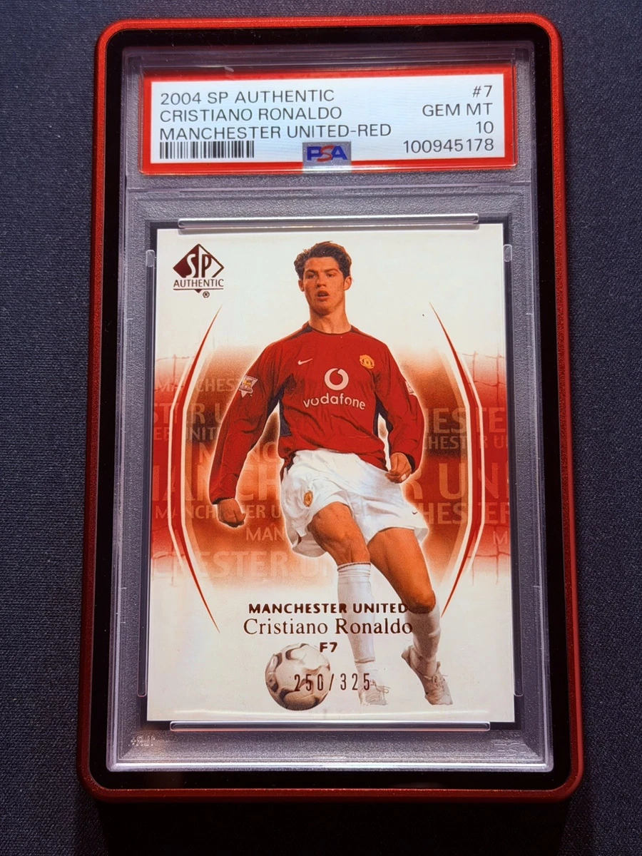2004 SP Authentic Manchester United Cristiano Ronaldo #7 for sale