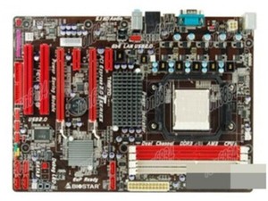 1pc  used       ●GeFeng● Yingtai TA870 DDR3 PCI-E AM3 Motherboard VER:6.2 #F11