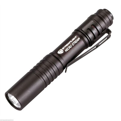 NEW Streamlight MicroStream Super Bright C4 LED Pocket AAA Flashlight  66318