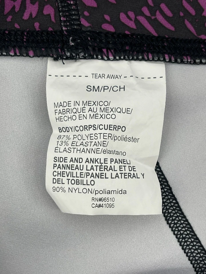 Under Armour HeatGear Compression Leggings Yoga Pants Womens Size S Small Purple - Image 4 of 4