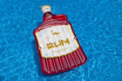 Swimline 90658 Inflatable Swimming Pool Bourbon Float - 105'' x 54'' x 10''