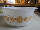 Vintage Pyrex Butterfly Gold 474-B - 1 1/2 Qt. Casserole Dish