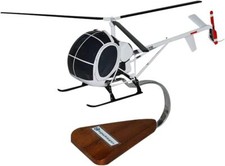 Hughes 269 Trainer Light Utility Helicopter Desk Top Display 1/30 SC Model New