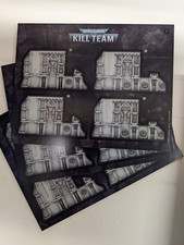 Prepainted MDF STC Hab Bunker Ruins, Kill Team Starter Terrain, 40k, GW