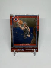 2024-25 Panini NBA Hoops Jordan Poole PREMIUM Stock #190 Washington Wizards