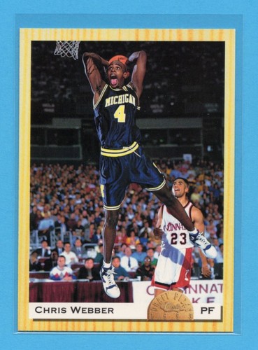 Chris Webber 1993 Classic Draft Picks card