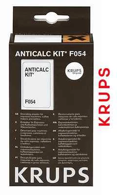 KRUPS F054 KIT contient 2 DETARTRANT + BATONNET TESTEUR anticalcaire expresso